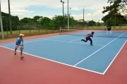 Polideportivo: Tenis en el polideportivo Los Guarataros en Arauca.
